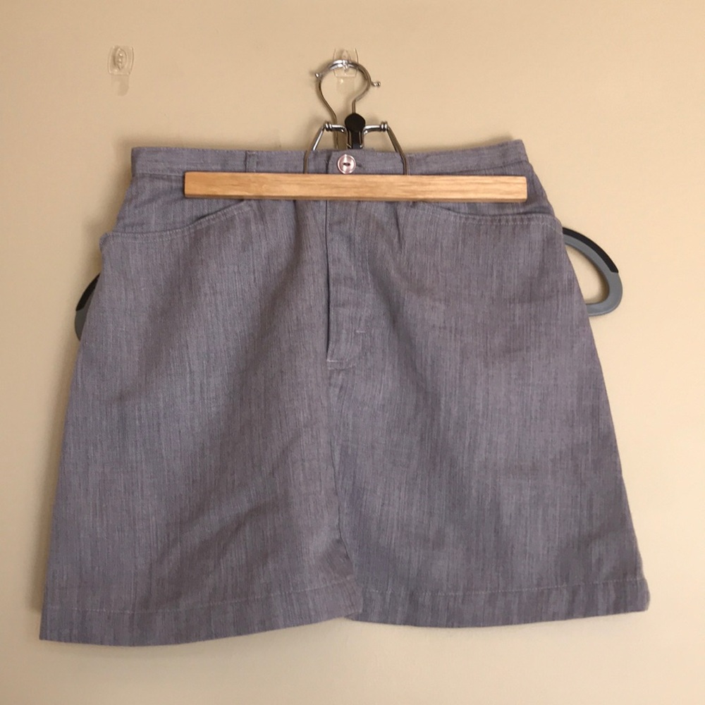 Vintage ESPRIT mini skirt in gray